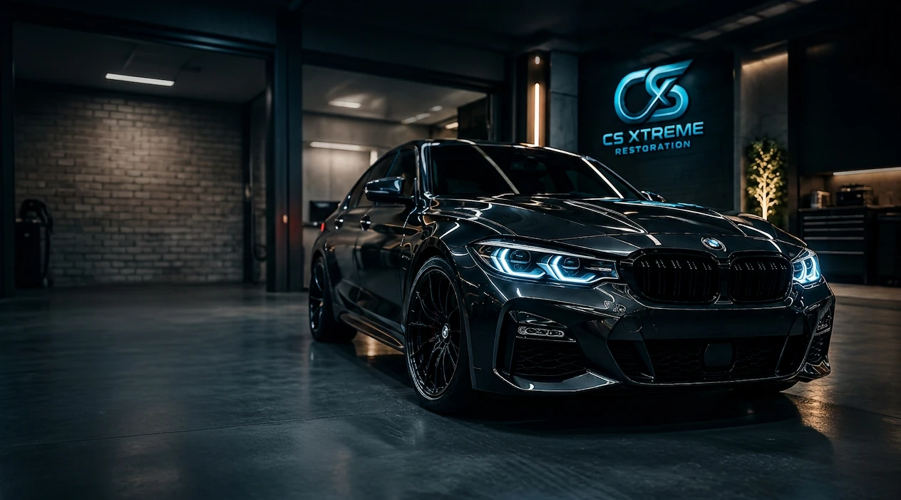 Restored BMW at CS Xtreme Restoration